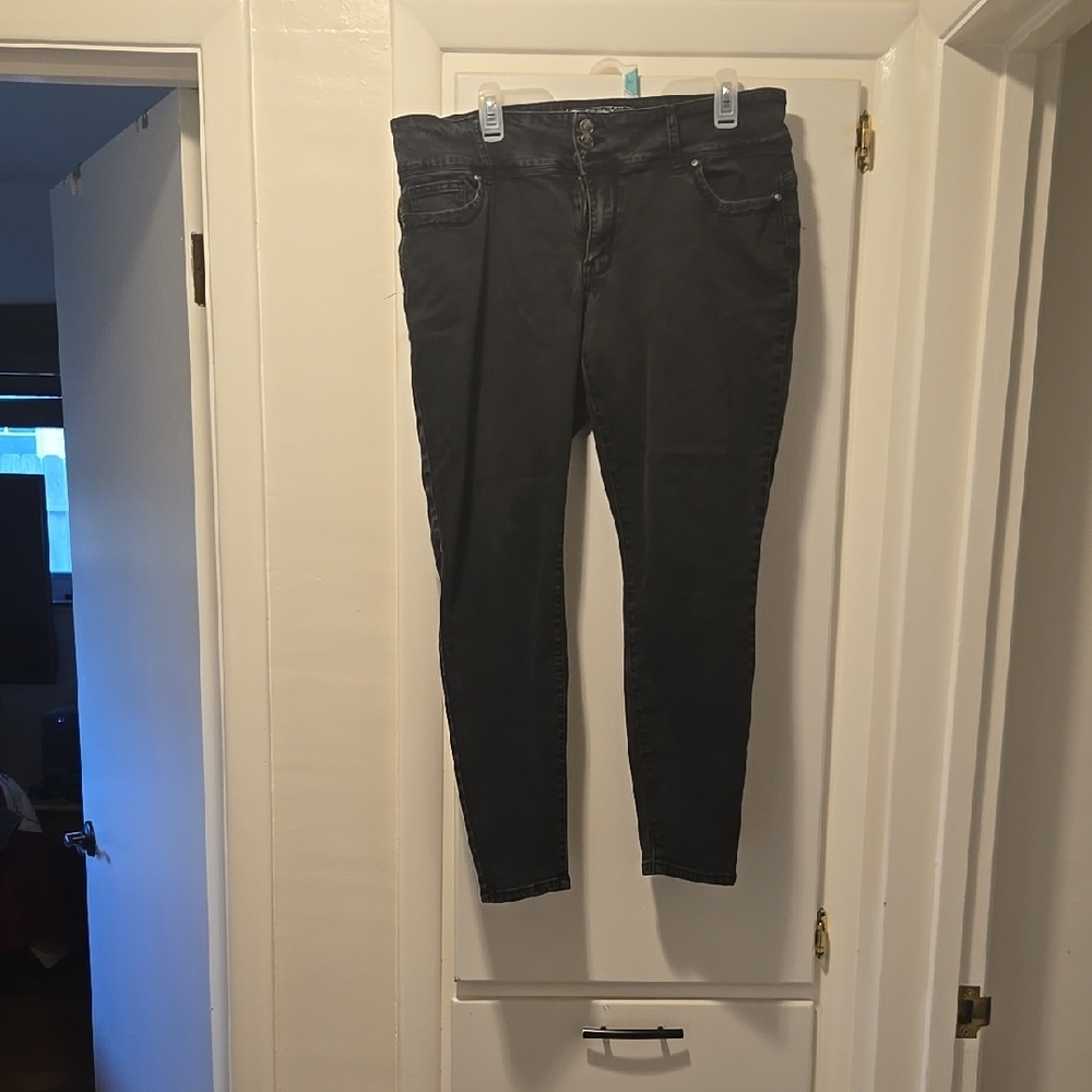 Hot Kiss Black Skinny Jeans Modern Fit